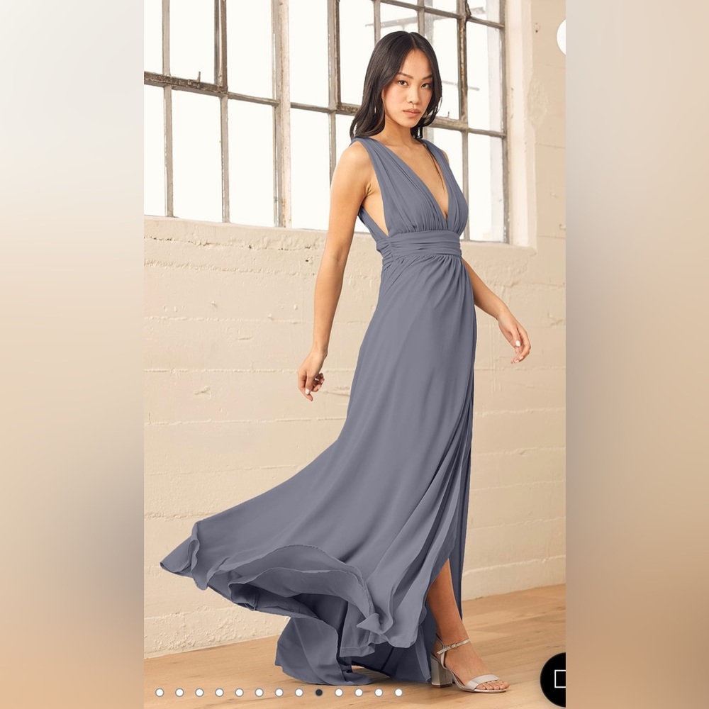 NWT Lulu’s Heavenly Hues Maxi Dress. Size XS
